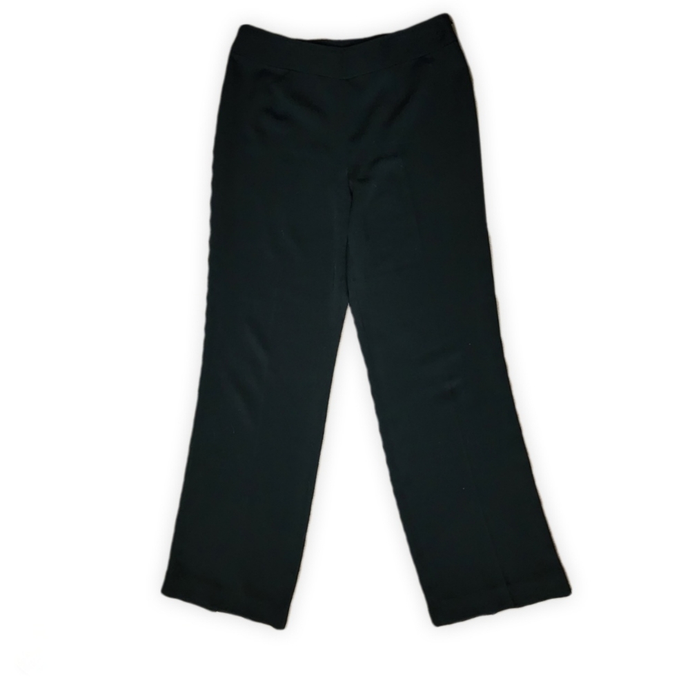Votre Nom Pocket Less Black Slacks - Picture 2 of 6